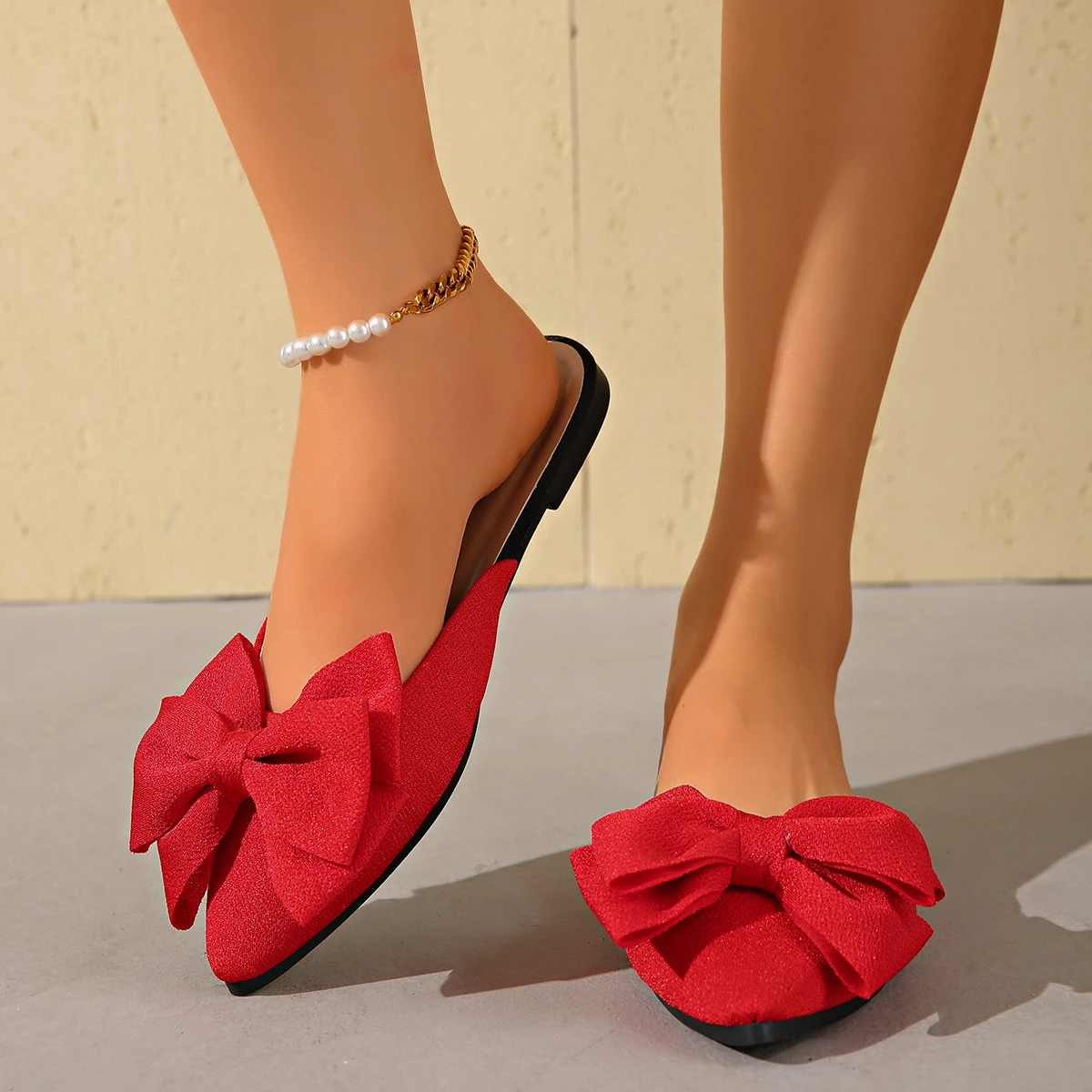 Женские тапочки Baotou, новинк – обзор и цена Slip On Mule Flat