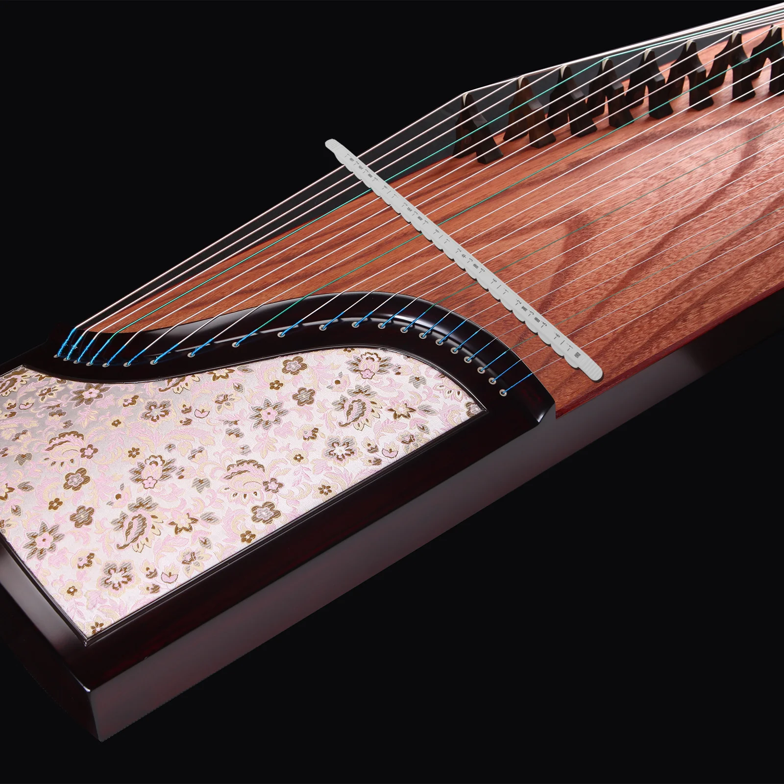 Tira silenciosa Guzheng, herramienta de práctica silenciosa de silicona para principiantes, duradera, reducción de ruido, accesorio Guzheng, instrumento Musical para el hogar