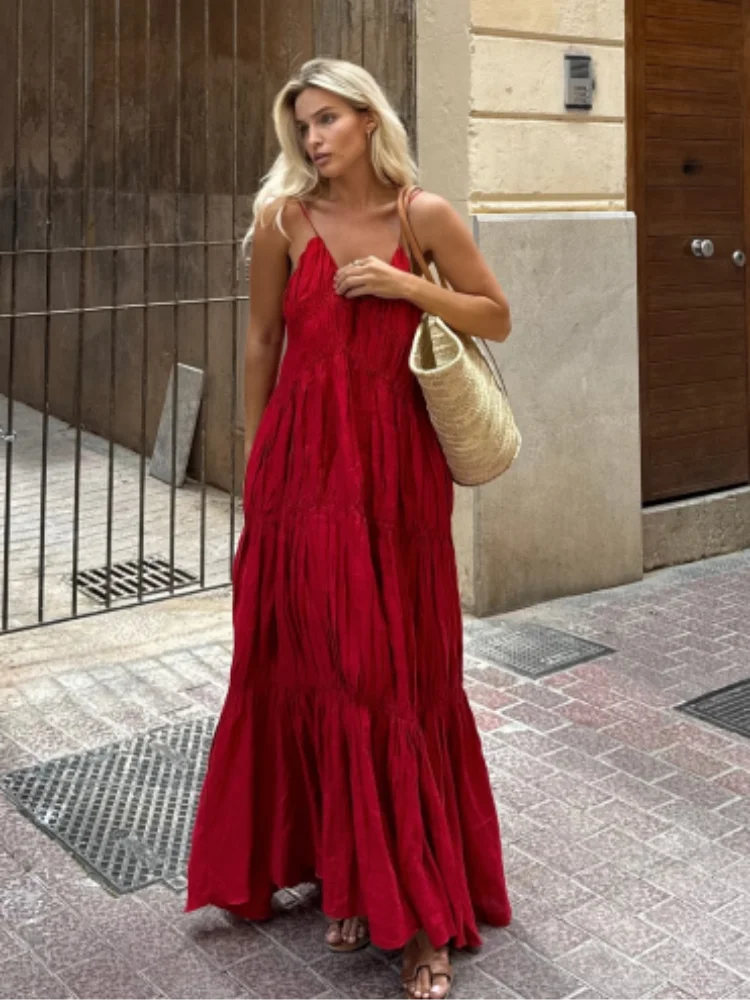 lucia shift strapless maxi dress Endless Rose Women's Folded Strapless Linen Maxi Dress