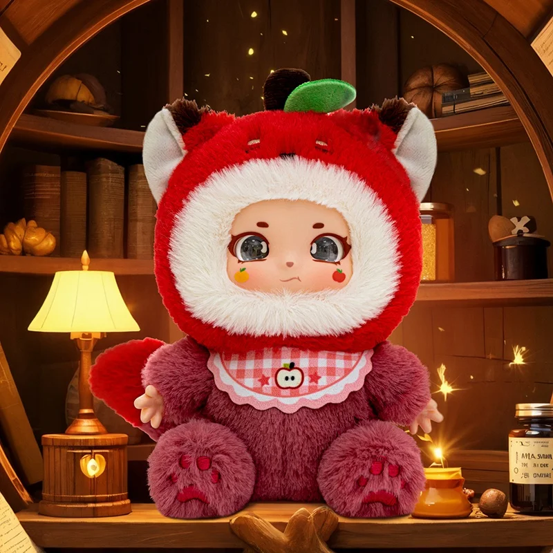 Cartoon dier schattig fruit lieverd partij vinyl knuffels populair gevuld knuffels aardbei, appel, peer kind creatief cadeau