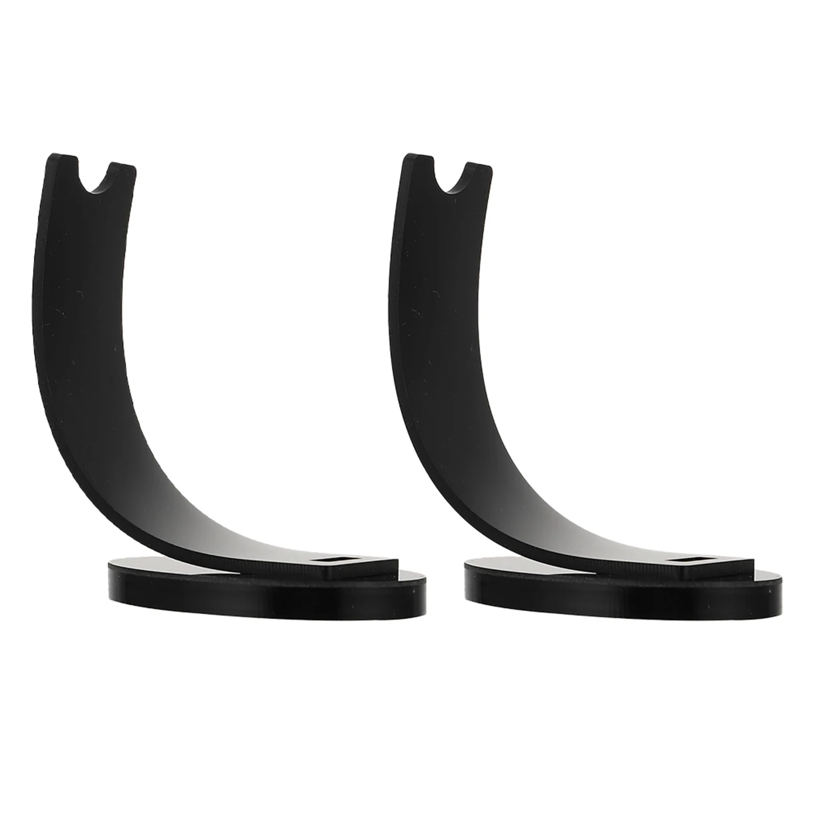 

2Pcs Acrylic Pen Display Holder Compact Storage Stand for Makeup Brushes Eyebrow Pencils Markers Nail Art Display Shelf