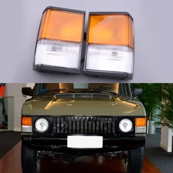 1Para przednich klasycznych kierunkowskazów bocznych narożników kierunkowskazów Kwadratowa lampa pasująca do Land Rover Range Rover PRC8950 PRC8949