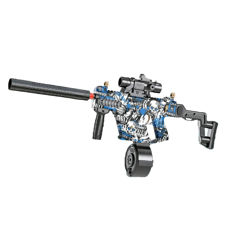 M416 Outdoor Shooting Automatic Gun Toy Victor Electric Shooting Water Bullet Pistol Interactive Toys For Kids Adults Christmas