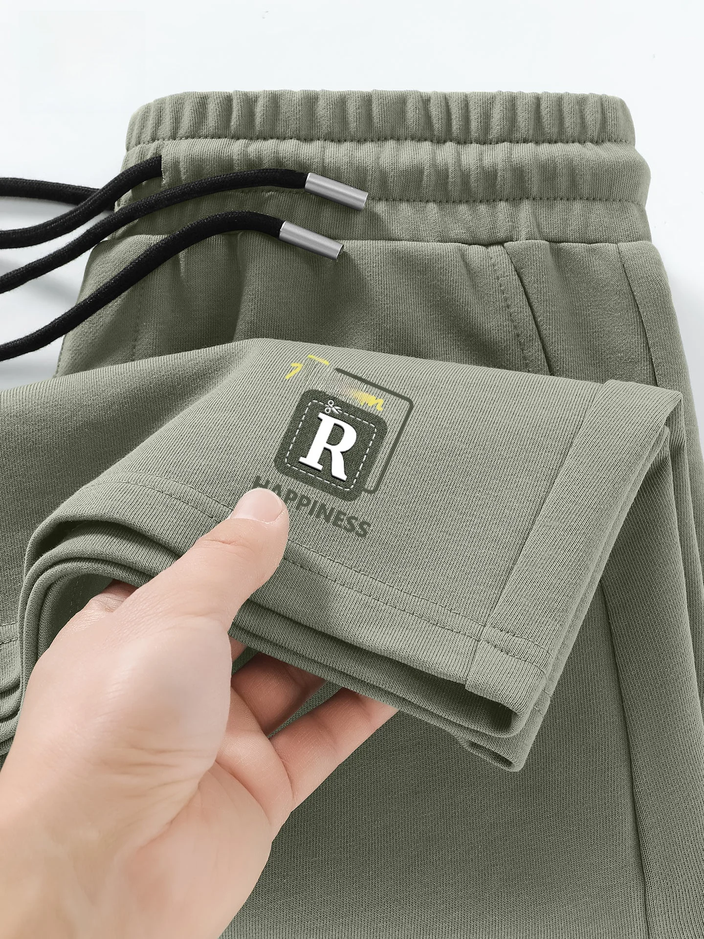 

Мужские спортивные брюки Bal, лето 2026, новая коллекция, молодежные повседневные хлопковые брюки прямого кроя, дышащие, удобные, длиной до колена.