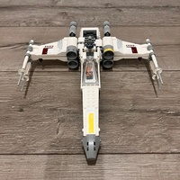 Spaceship T-65 aircraft fighter Space Starfighter creative model interior decoration children's building blocks brick gift