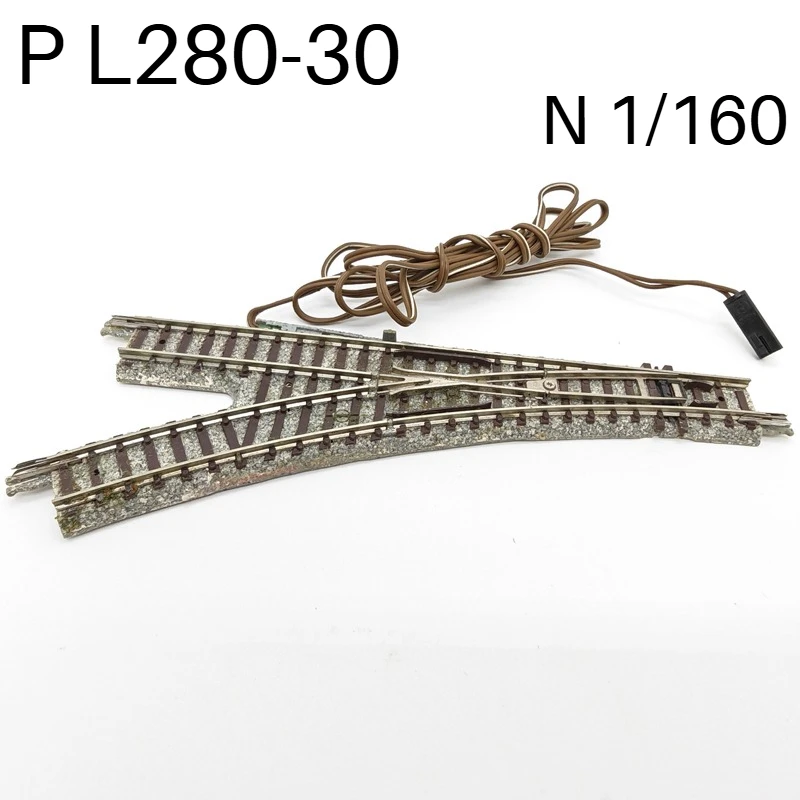 

TOMIX N Type 1/160 Train Model with Electric Switch Left-hand Opening P L280-30 Track Accessories for Sand Table Decoration