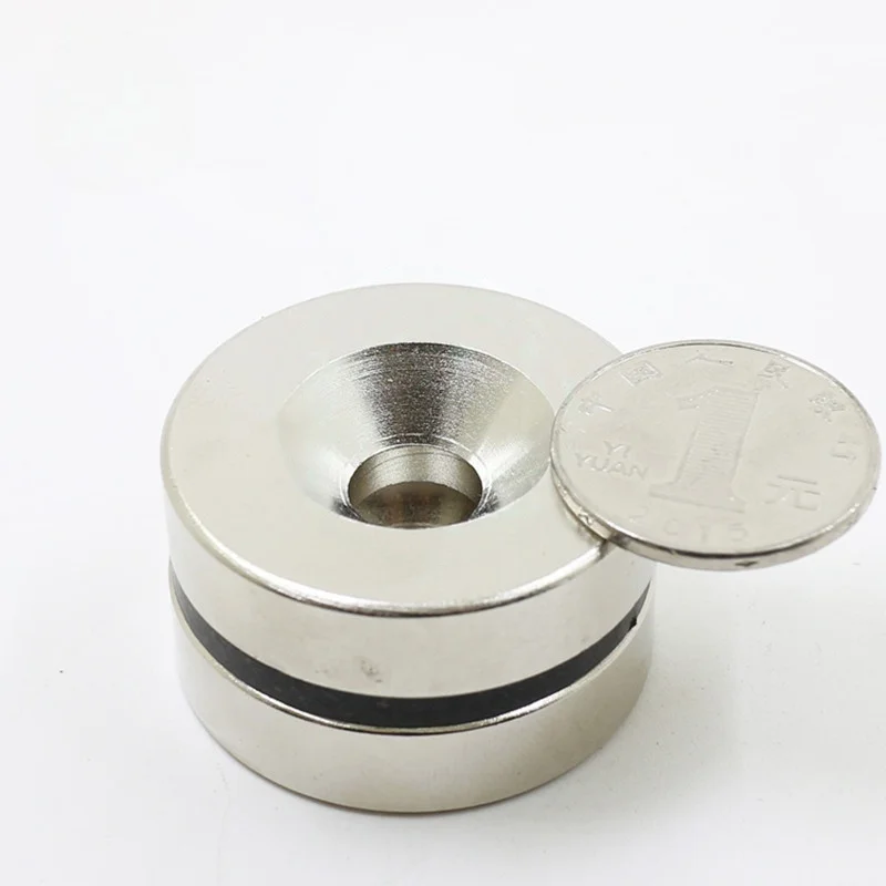 40x20-10 Big Round Powerful Magnets 40*20 mm Hole 10mm Permanent Magnets 40x20-10mm Neodymium Magnets Disc 40*20-10