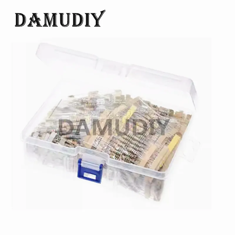 

1220pcs/Lot 1W Carbon Film Resistor Kit 5% Resistance Assortment Set 122valuesX10pcs 0.33R - 2.2M ohm Sample Pack