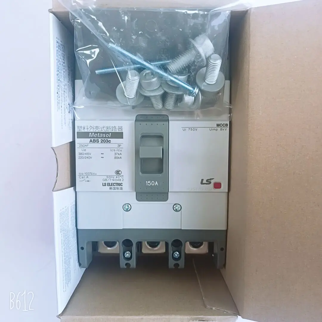 

ABS203C Authentic original ABS 203C LS Molded case circuit breaker ABS-203C Air switch 3P 100A/125A/150A/175A/200A/225A