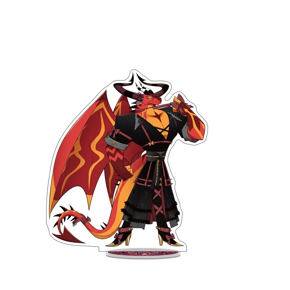 Anime Helluva Boss Acrylic Stand Keychain Blitzo Stolas Moxxie Millie Loona Octavia Custom Character Merch Desktop Decor