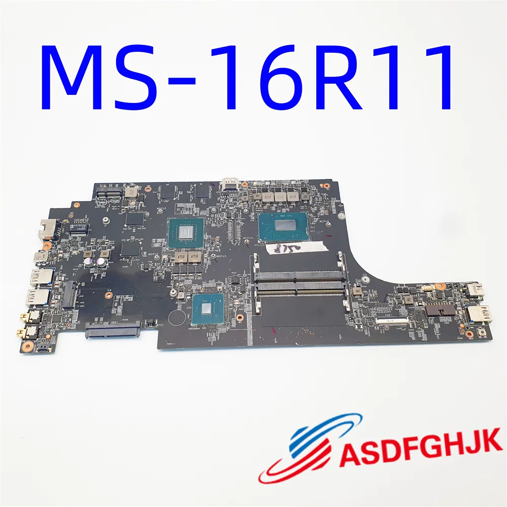 MS-16R11 FOR MSI MS-16R1 GF63 8RD Schematics LAPTOP MOTHERBOARD WITH I7-8750H AND GTX1050M TEST OK