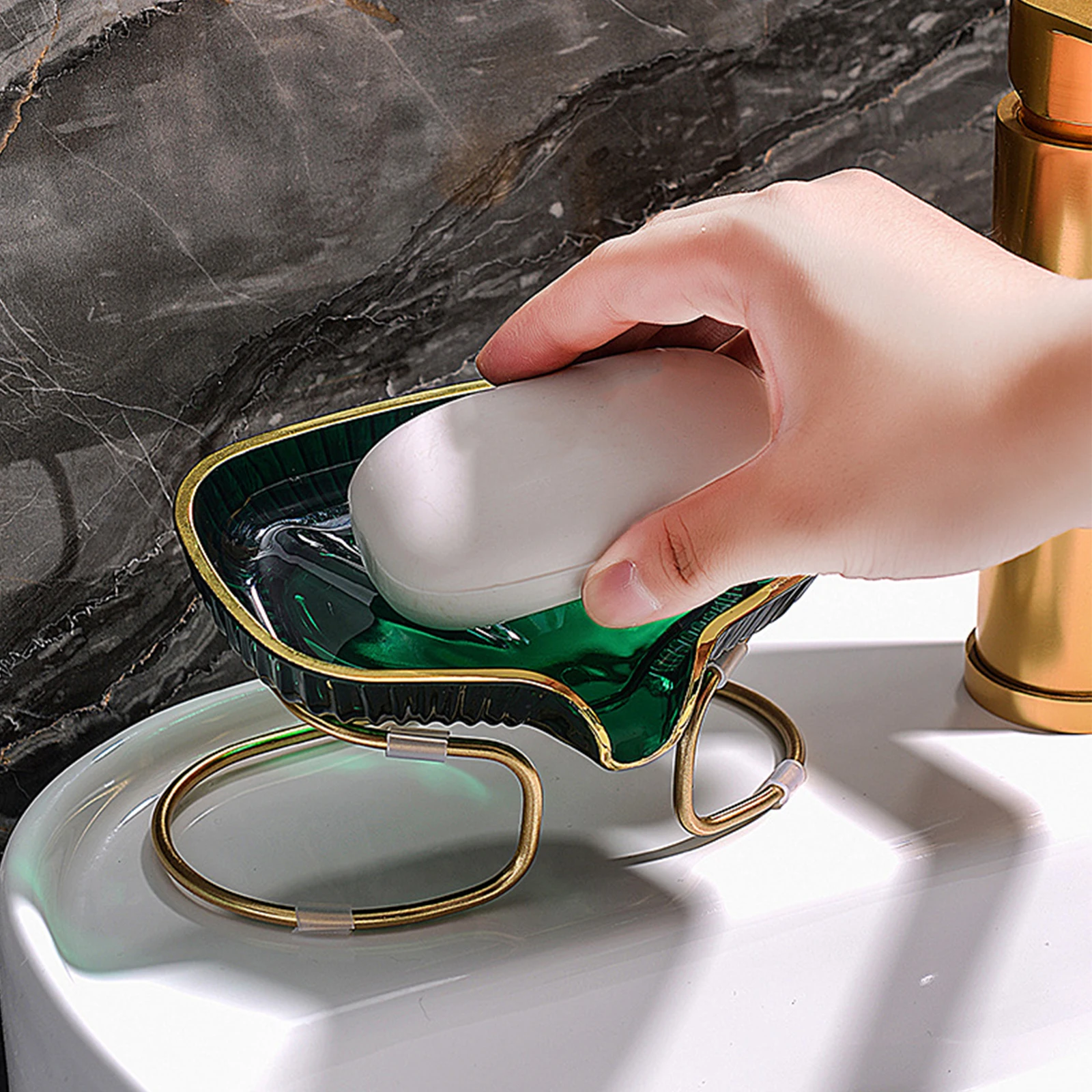 

Bathroom Holder Bar Tray Self Draining Bar Holder Storage Dish For Kitchen Toilet Soap Drying Rack Soap Dish Drainable Stand