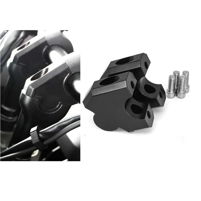Authentic Motorcycle Handlebar Riser Drag Handle Bar Clamp Extend Adapter For HONDA NT1100 NT 1100 2022 2023