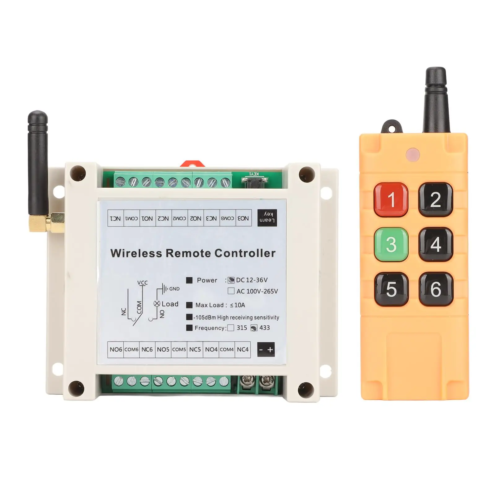 

Wireless Remote Control Switch for electric Doors - Multifunctional