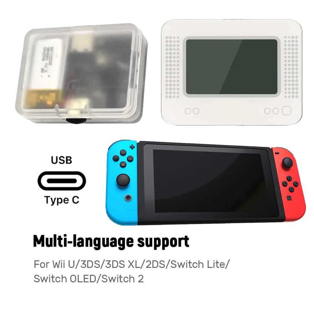 

Эмулятор NFC Amiibo Pixl, симулятор, перезаряжаемый интеллектуальный универсальный писатель для Nintendo Switch WiiU 3DS, игровой аксессуар