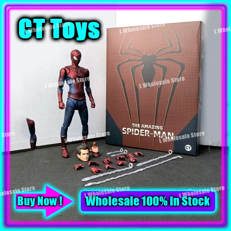 Ct Toys Figure Spiderman S.H.Figuarts Shf Andrew Garfield The Amazing Spider-Man 2099 Action Figures Statue Figurine Gifts Toys