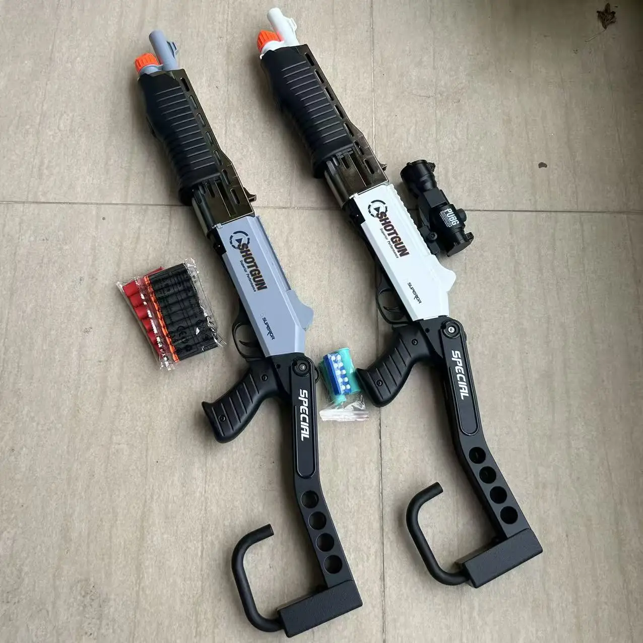 수동 로딩 단발총 원키 변형 발사 셸 SPAS--12 소프트 셸 런처 스프레이 샷건 장난감 소총