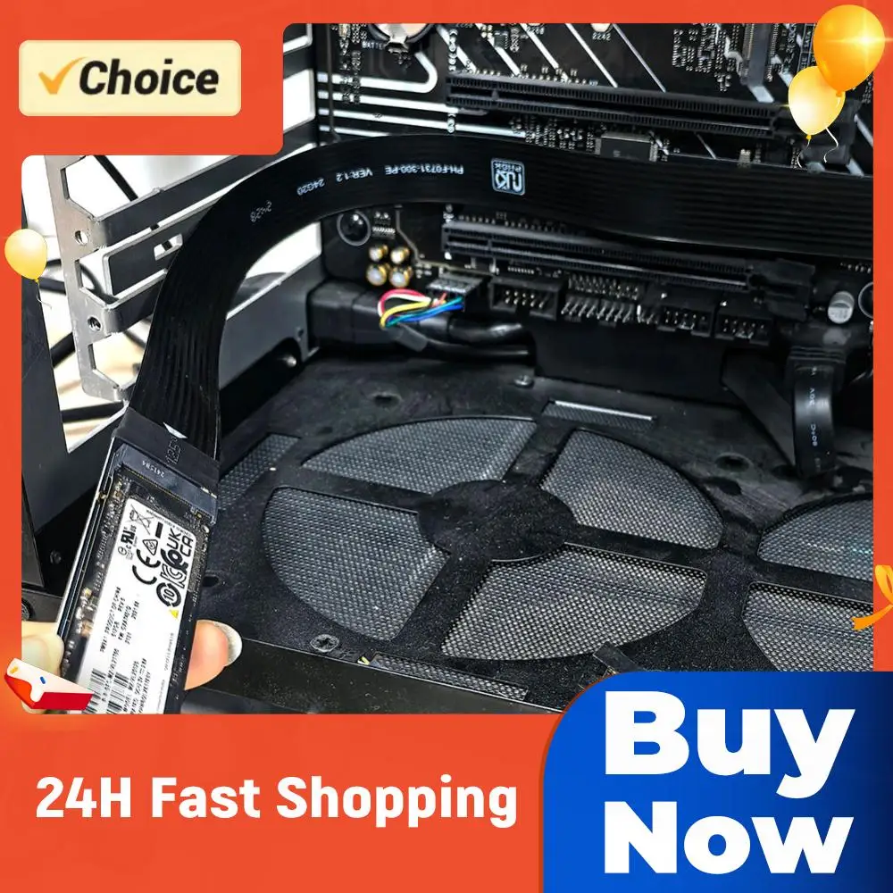 

Кабель-удлинитель M.2 NVMe NGFF M-Key для SSD, поддержка PCIe 4.0, карта-удлинитель PCIe 4.0 NGFF M-Key для SSD M.2 2230 2242 2260 2280