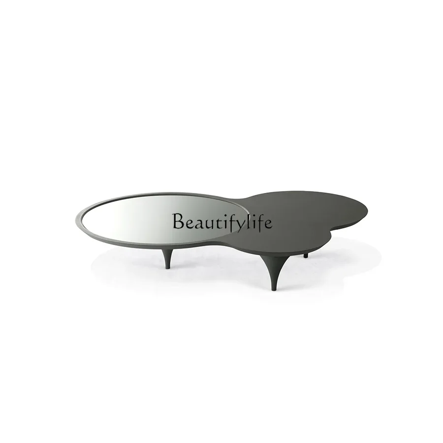 

LD33Solid Wood Three-Leg Coffee Table Living Room Coffee Table Designer Model Suspension Table
