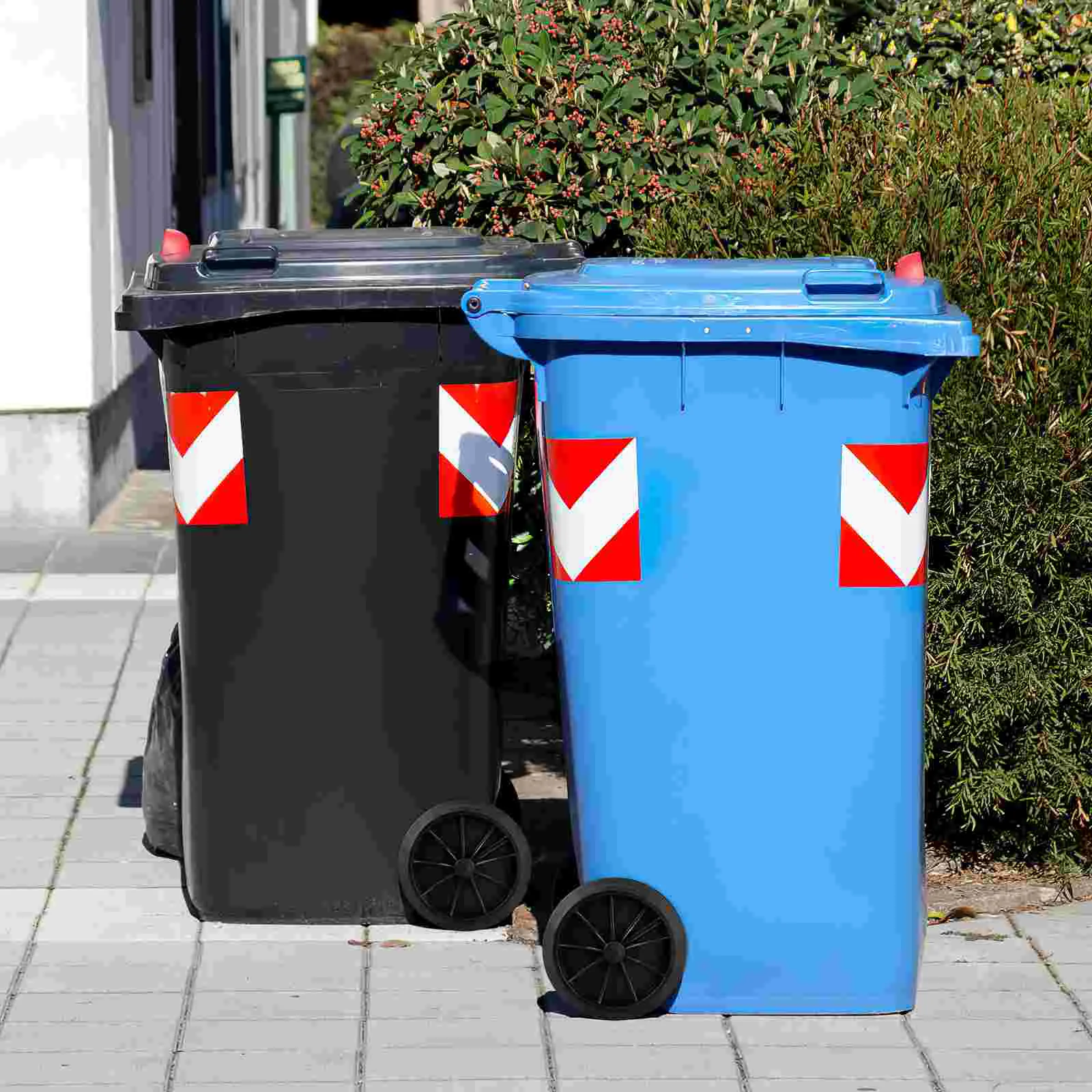 2 Small Rubber Wheels 48cm Hollow Axle Plastic Garbage Can Accessories Easy Install Quiet Maneuver Efficient Waste