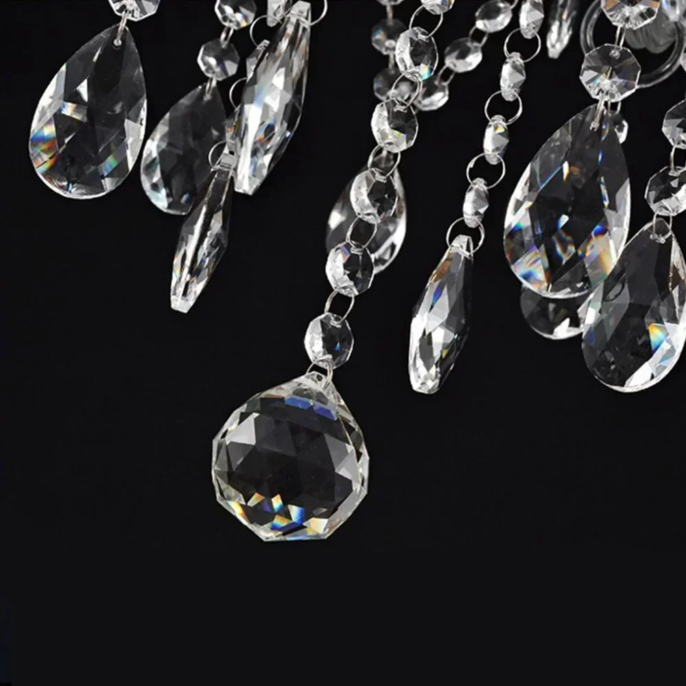 Luxurious Modern Chandeliers Hand Blown Crystal Chandelier Lamp Cristal Lustre De Cristal Lampadas LED Ceiling Lamp