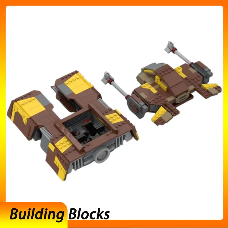 

MOC-95169 Small Particle Building Blocks (899pcs) - Tank, Construction Toy, 3D Model, Gift, Educational DIY Ornament