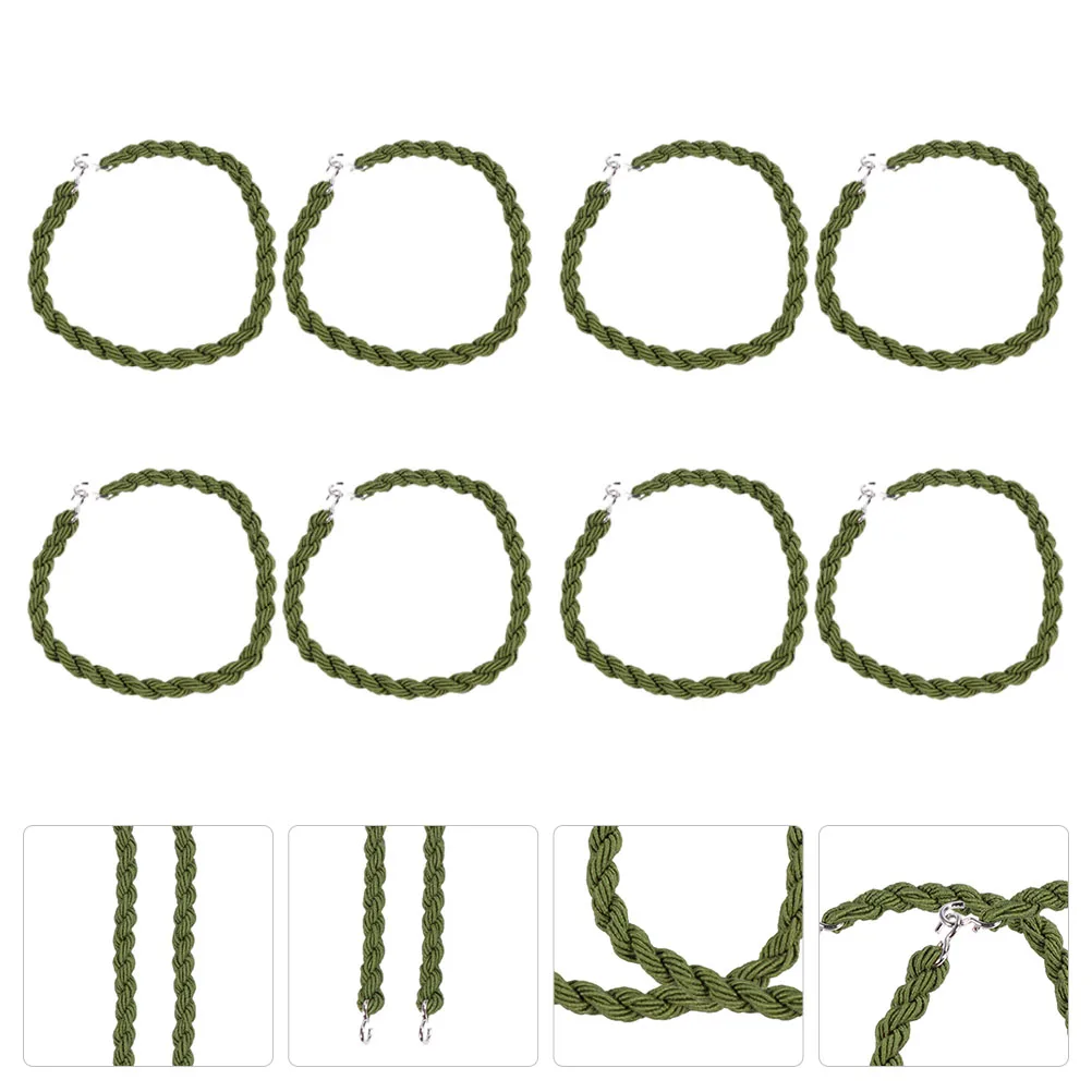 

4 pcs Outdoor Leggings Rope Stretchy Elastic Belt Camping Riding Boots Cycling Trousers Strap Sand Insect Protection Portable