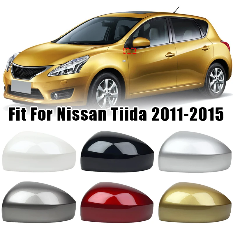 Car Accessories Cover Mirror Rearview Mirror Housing For Nissan Tiida C12 C13 2011 2012 2013 2014 2015 Replace Mirror Housing