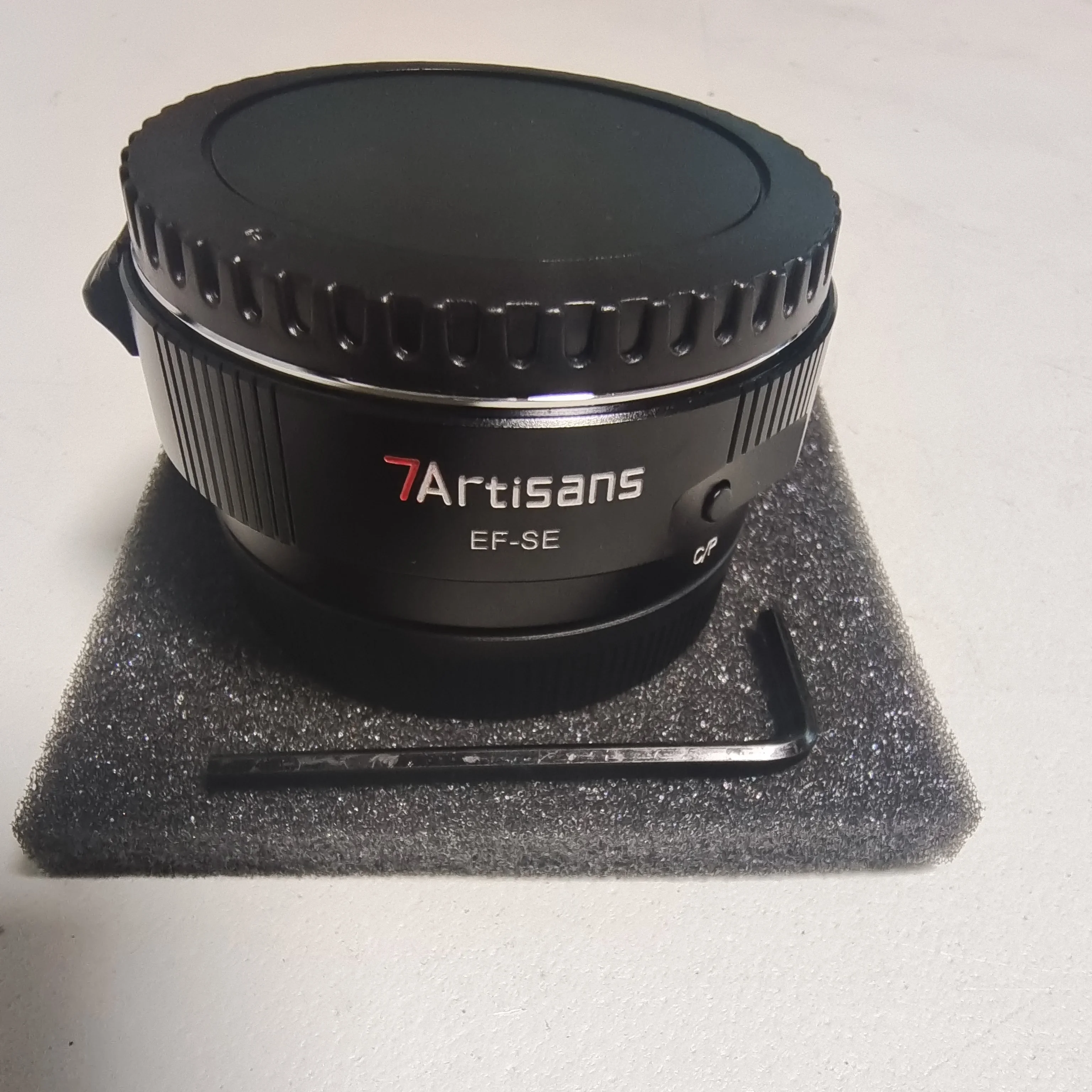 7 artisans 7artisans EF-SE Lens Adapter High Speed Auto Focus Lens Converter Ring Compatible for Sony E Canon EF/EF-S