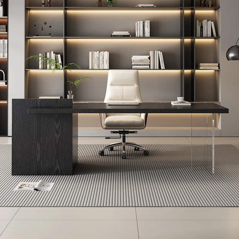 Office Desk Modern Minimalist Luxury Home Living Easy Assembly Sturdy Durable Premium Quality Stable Construction Heavy Duty