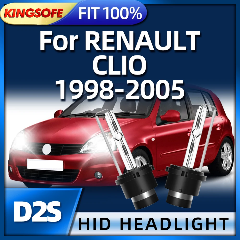 

Roadsun HID Bulb Xenon Headlight D2S Headlamp Light 6000K For RENAULT CLIO 1998 1999 2000 2001 2002 2003 2004 2005