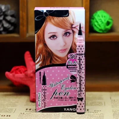 12 قطعة كحل أسود طويل الأمد كحل مقاوم للماء مقاوم للتلطخ كحل سائل قلم رصاص مستحضرات التجميل أدوات ماكياج التجميل