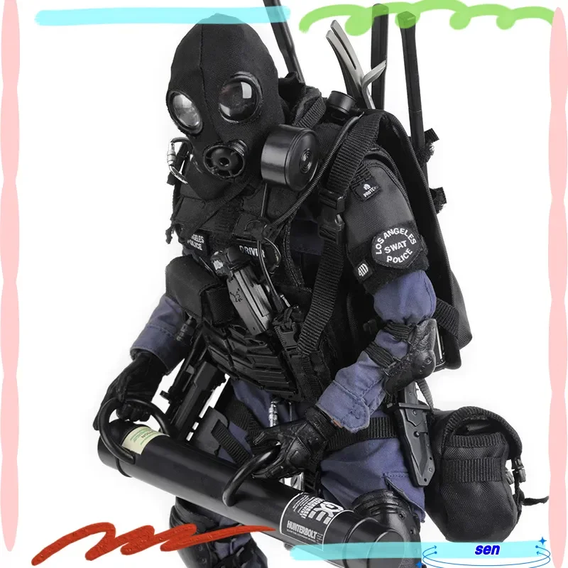 Kadhobby Figura de Ação Militar Colecionável de Simulação SWAT Breacher Te em Escala 1/6 Altamente Realista