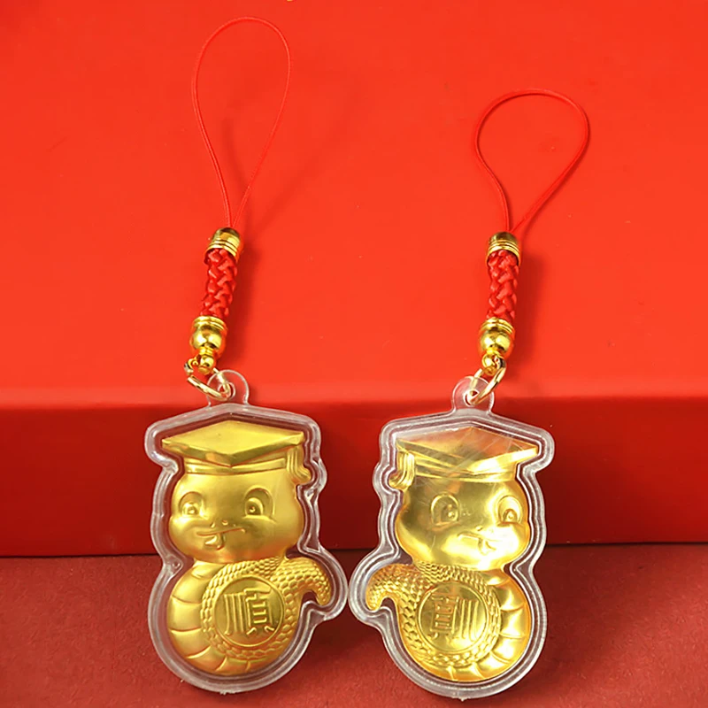 2025 год змеи Новый мультяшный Змеиный брелок ремешок Ремешок Сумка Очаровательное украшение подарок