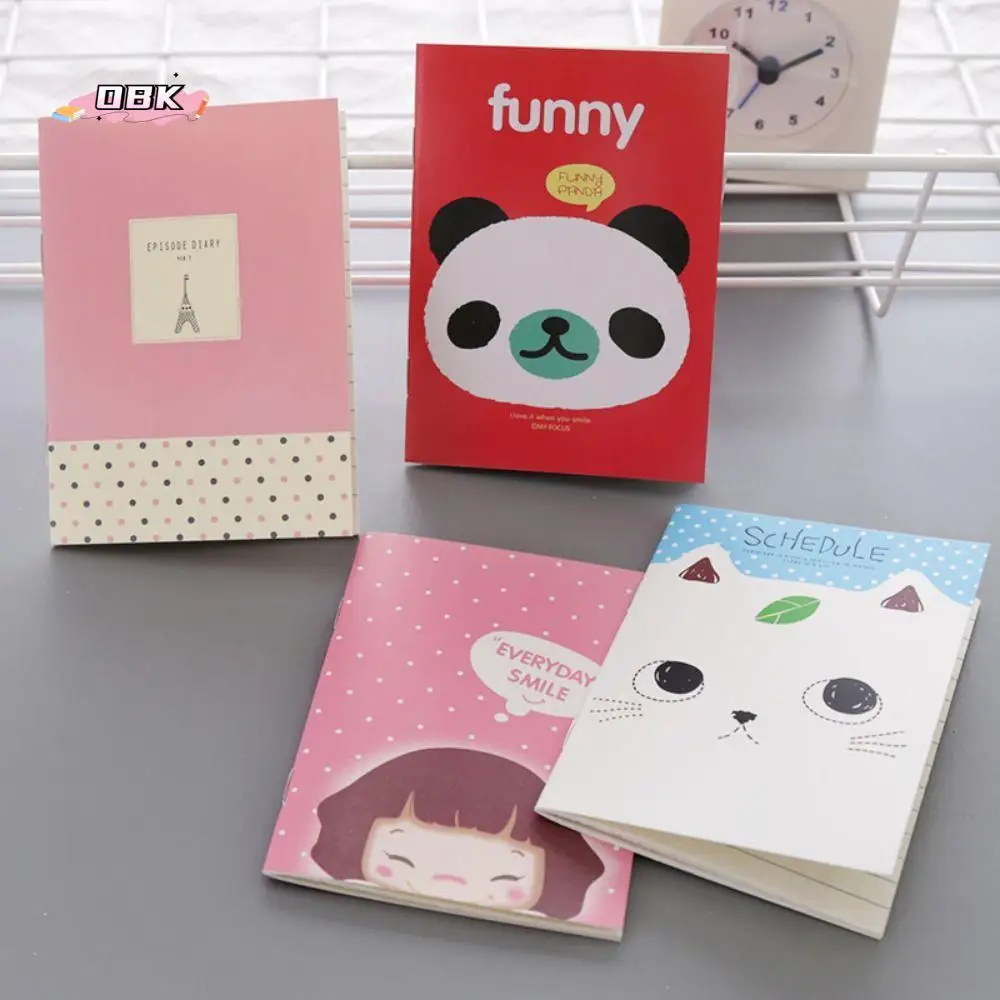 Creative Mini Cartoon Mini Notepad Paper Cute Cute Notebook Soft Creative Pocket Book Office Supplies