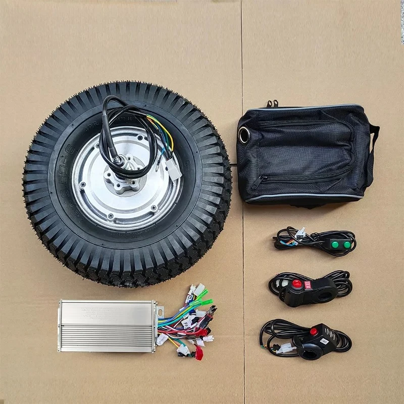 

13-Inch tire 500W in-wheel motor hub cover reversing three-speed