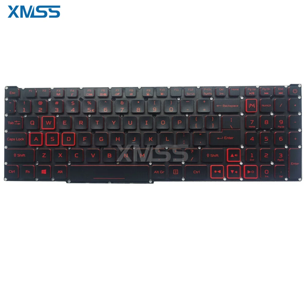 Imagem -03 - Teclado Retroiluminado para Acer Predator Helios 300 Ph31552 Ph317-53 N18i2 N18i3