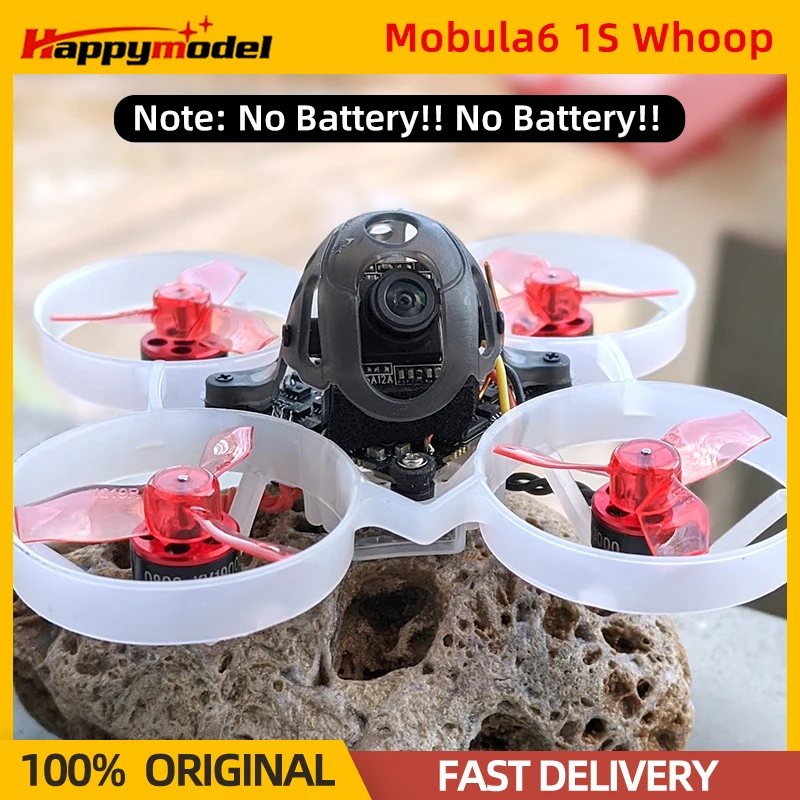 Happymodel Mobula6 1S 65mm Brushless Whoop Crazybee F4 Lite Flight Controller FC SE0802 Motor For RC FPV Tinywhoop Mobula 6