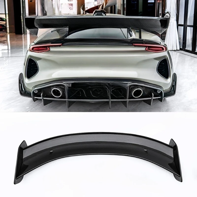 High Quality CMST Style Dry Carbon Fiber Rear Trunk Wing Spoiler for Lotus Emira 2025 Rear Wing Tail Car Accessories