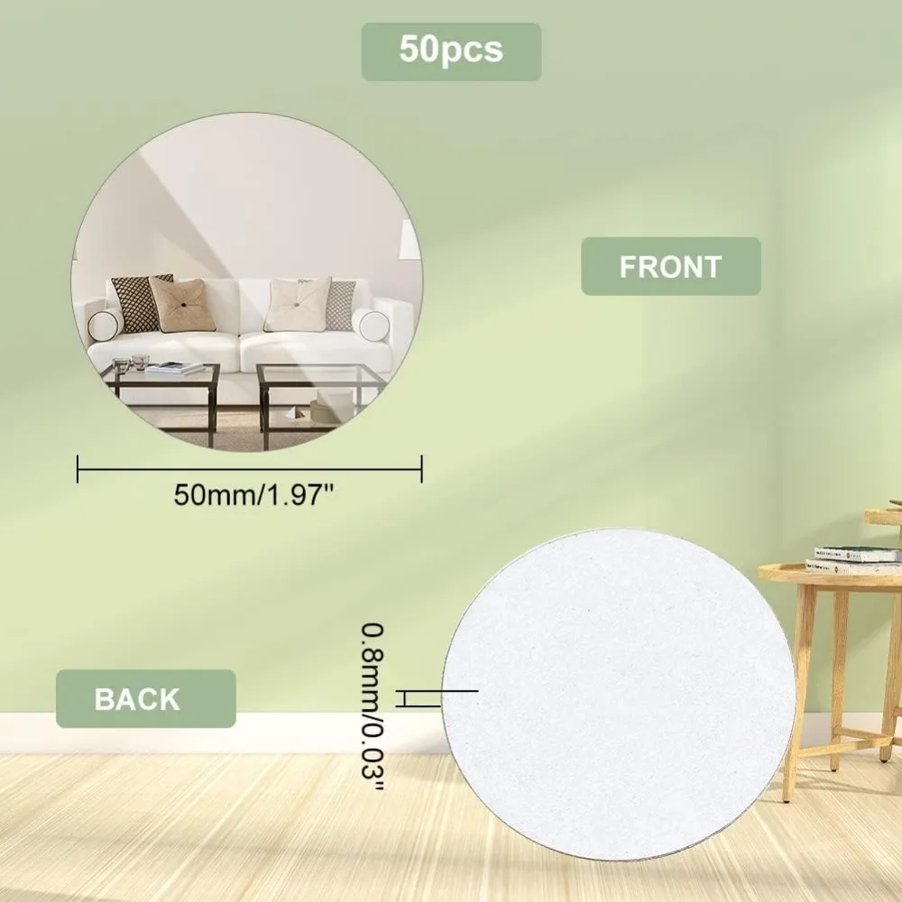 50pcs Mirror Mosaic Tiles 2\