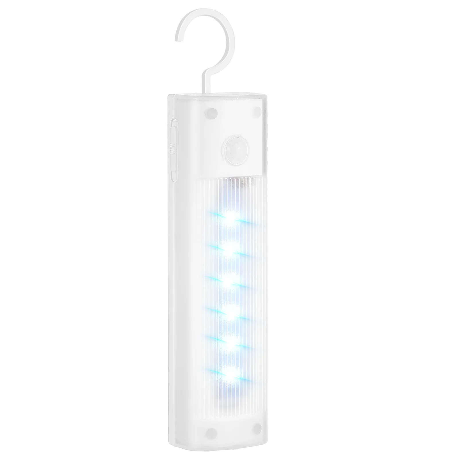 1 pz lampada a induzione del corpo umano intelligente LED armadio luce notturna design con gancio bianco per parete scala balcone giardino sensore di luce