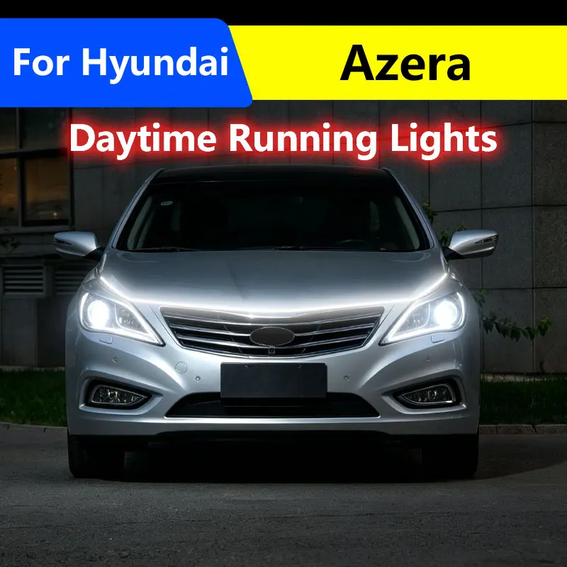 For Hyundai  Azera  Decorative Atmosphere Lamps Ambient Lights Car Flashing 1pcs 12V LED Daytime  Ambient Running white Light