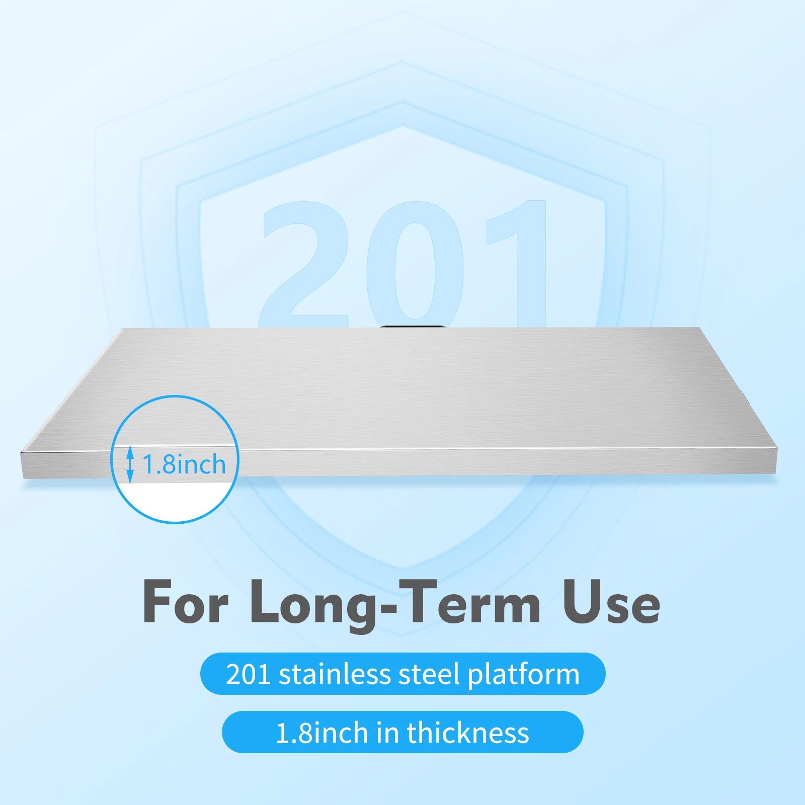 Pet Scale Household Use, High Class Stainless Steel, Advanced High Precision Sensor, LCD Display Digital Pet Scale for Homes