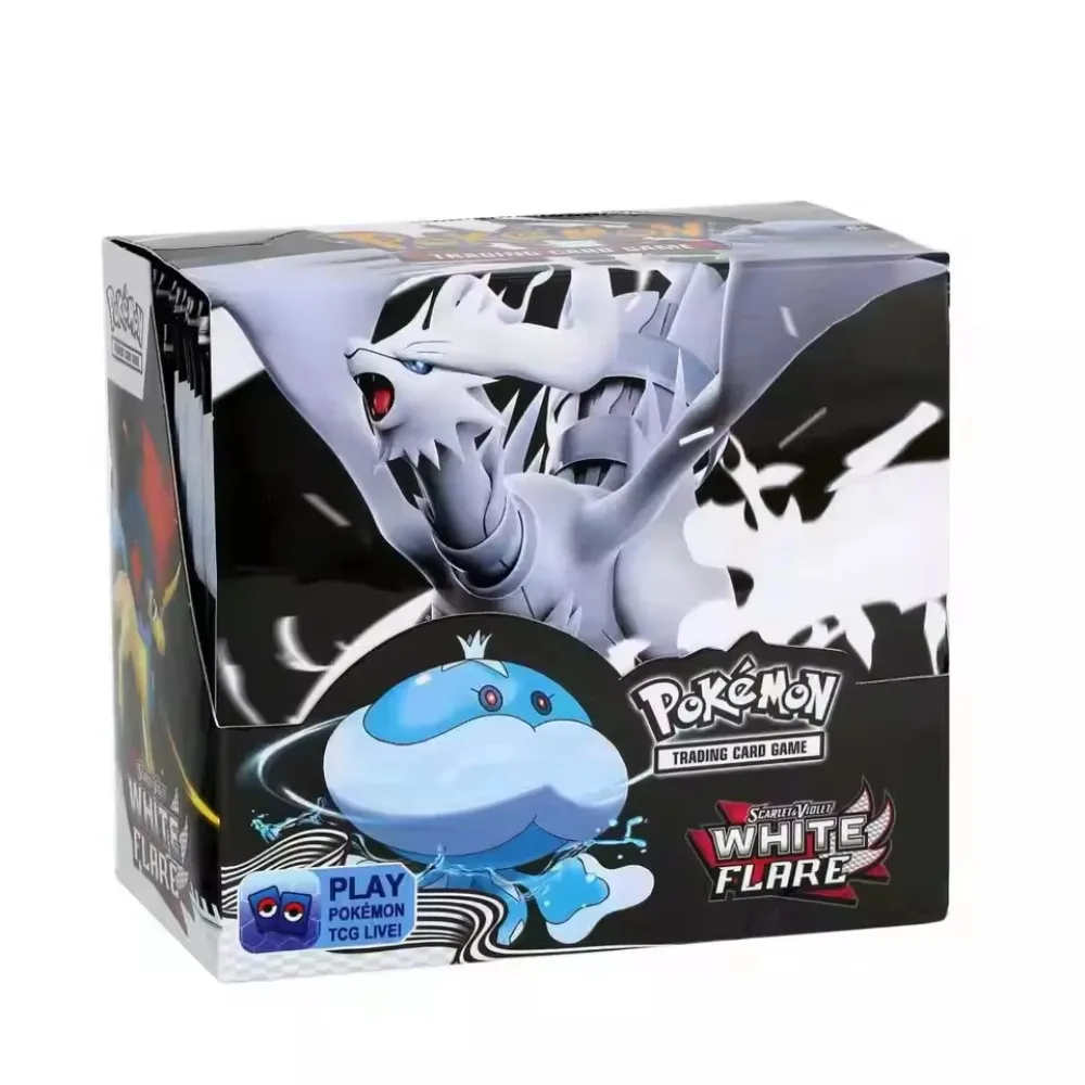 

Новая модель 360 шт. английский Pokémon TCG: Scarlet & Violet Etsncelles Evoving Skies 151 Flames Booster Box Battle Transaction Card