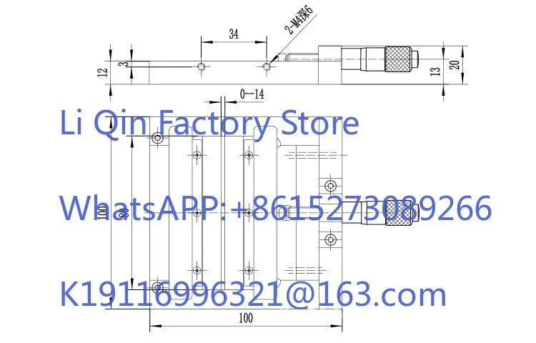 NT05ID80 Precision Adjustment of Optical Narrow Slit and Narrow Slit Precision Experiment Cutting Edge