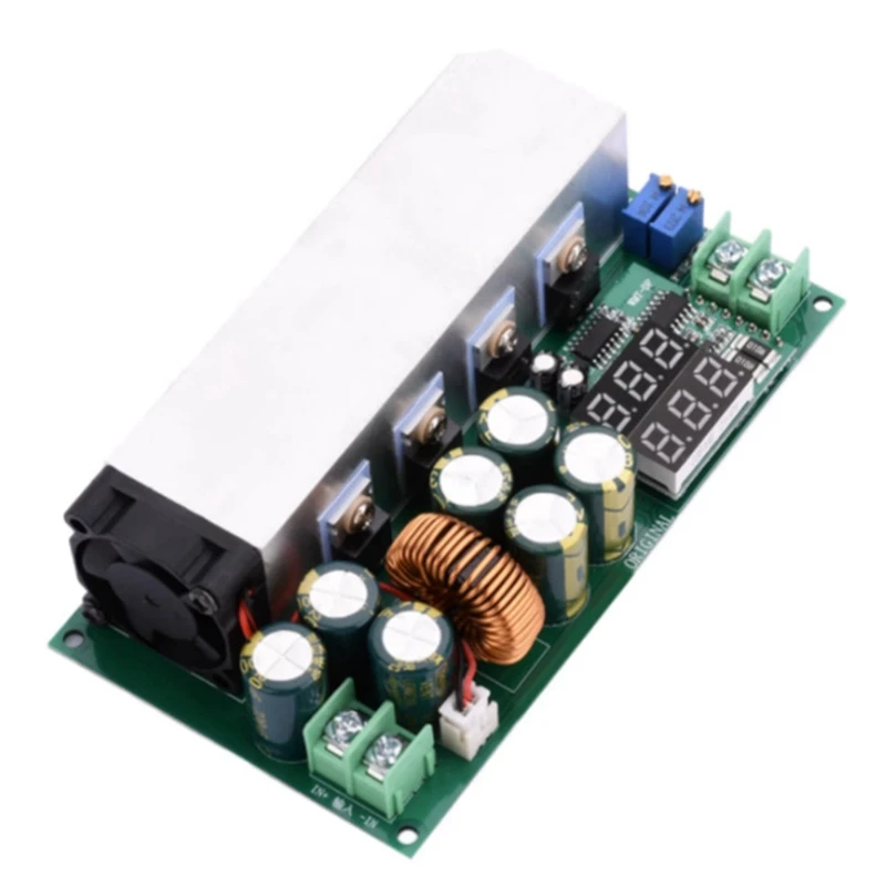 AEE7-DC12-80V 20A Step-Down Power Module Corrente Tensão Constante Tensão Corrente Display 600W Buck Converter Module