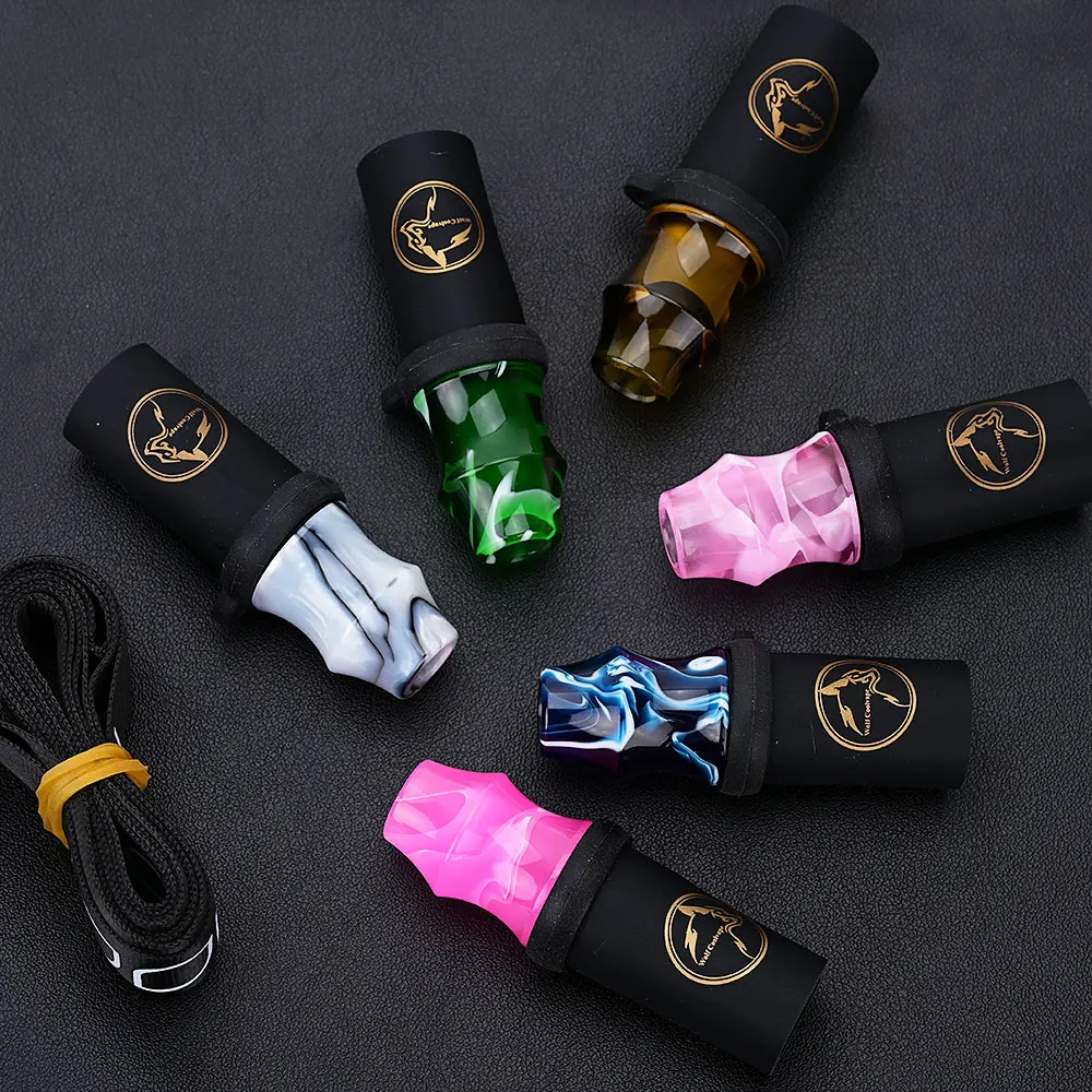 Wolf Coolvape Resin Hookah Pipe Mouthpieces shisha For Sheesha Chicha Narguile Shisha Water Pipe Silicone Hang MouthTips