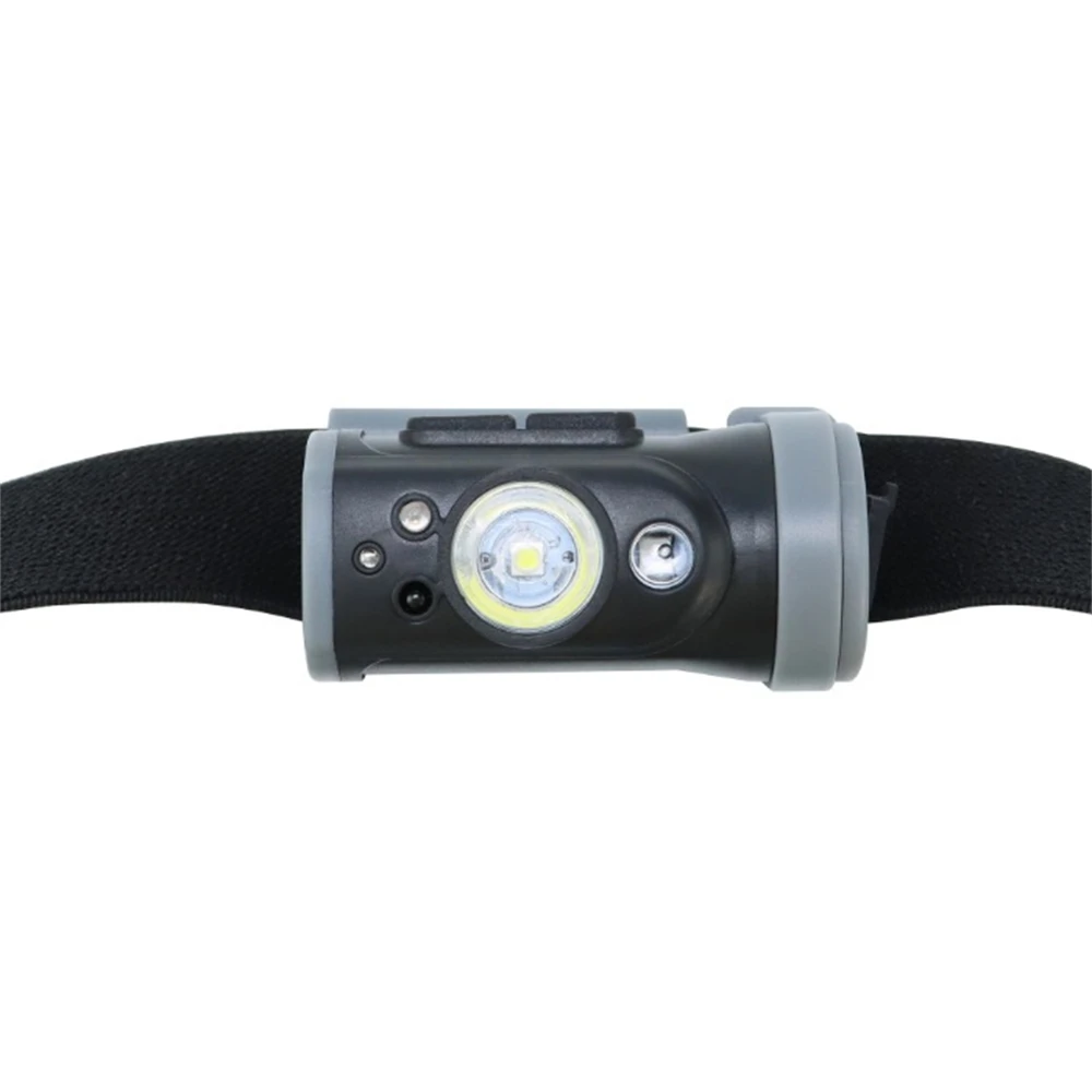 FUNNYDEER G66 100M LED Headlamp Flashlight 45° Rotation Type-C Charging Waterproof Sensor Torch Work Lamp Cycling Lantern