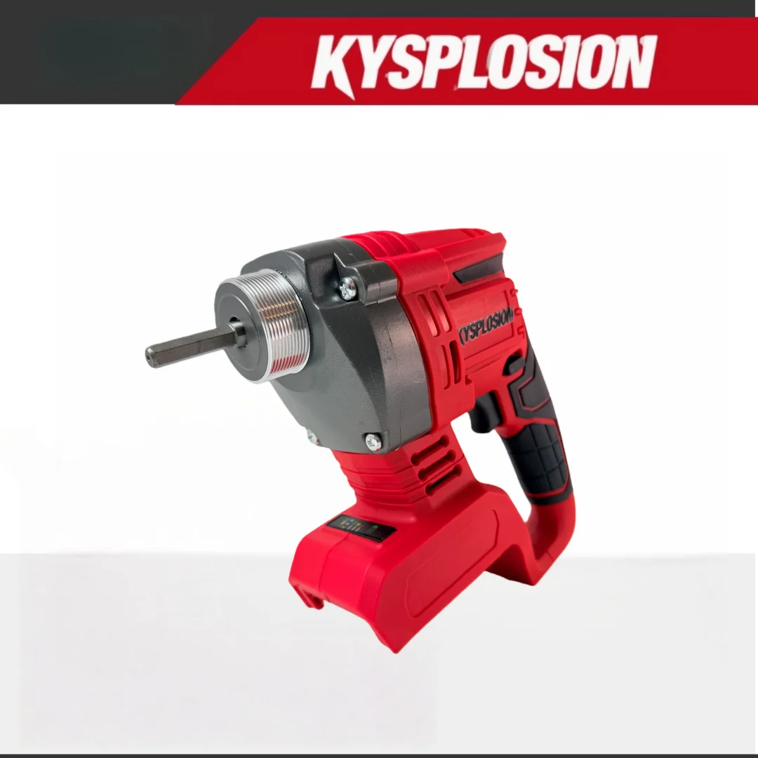 Cordless Electric Concrete Vibrator  Shaft Rod Handheld Concrete Vibrating Mix Concrete Tool fit milwaukee Battery power tools