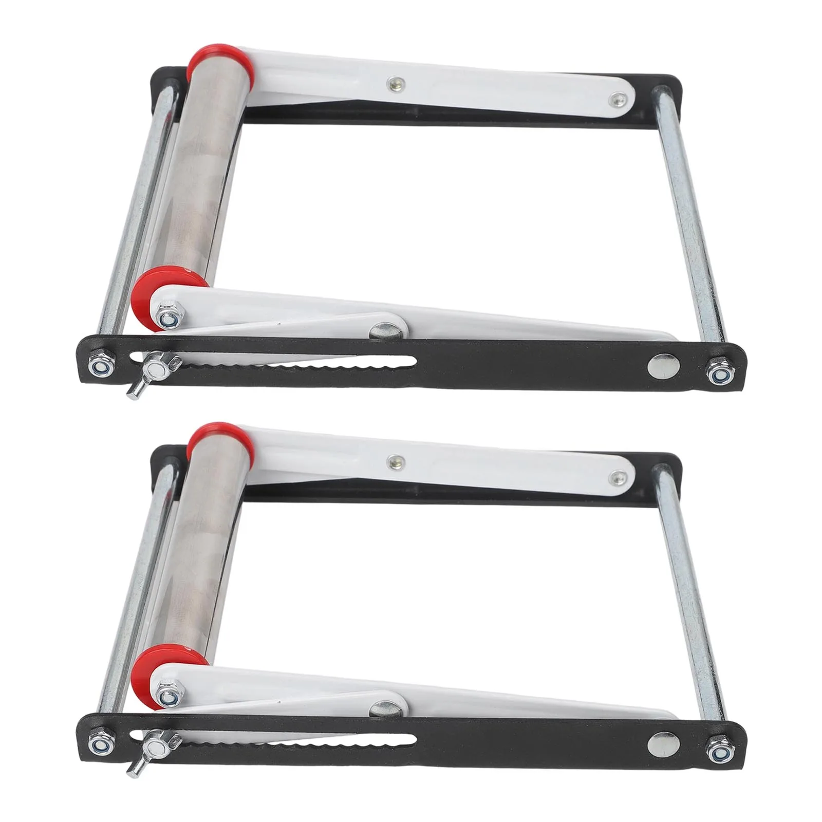 Cutting Machine Support Frame Material Rack Foldable Design Adjustable 55 135mm Height Metal Bracket for Stable Material Holding